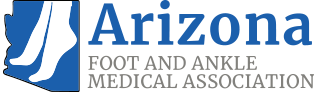 Logo Recognizing Foot, Ankle & Leg Center's affiliation with Arizona Foot and Ankle Medical Association